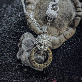 Couple Matching Geometric Necklace Set